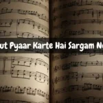 Bahut Pyaar Karte Hai Sargam Notes