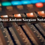 Chaar Kadam Sargam Notes