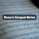 Daayre Sargam Notes