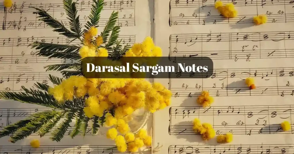Darasal Sargam Notes
