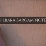 Dilbara Sargam Notes