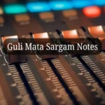 Guli Mata Sargam Notes