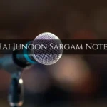Hai Junoon Sargam Notes