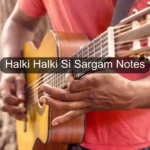 Halki Halki Si Sargam Notes