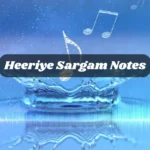 Heeriye Sargam Notes