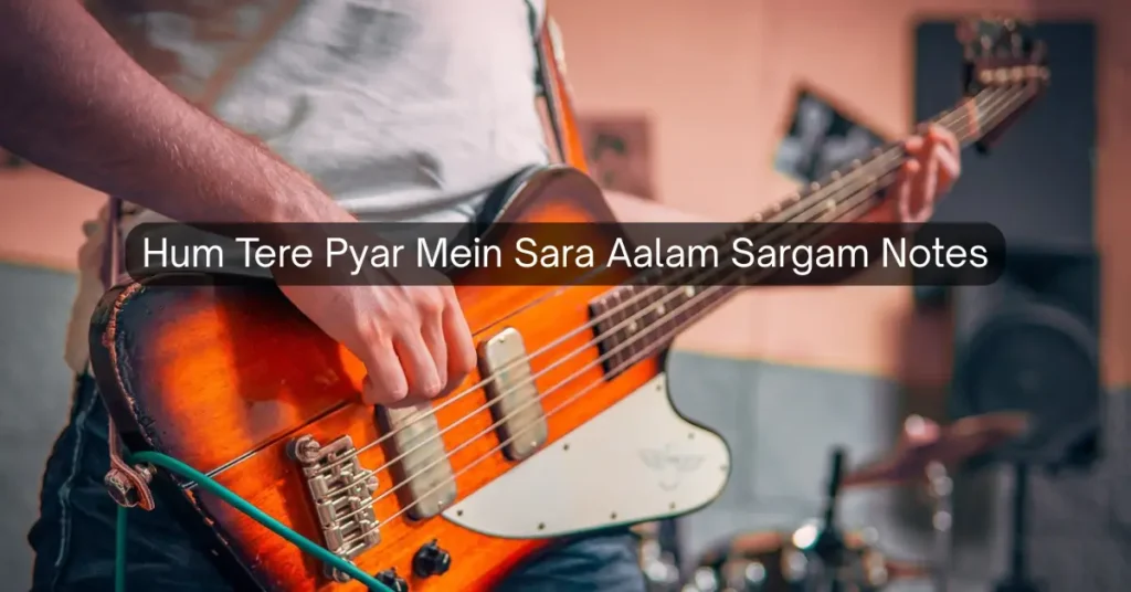 Hum Tere Pyar Mein Sara Aalam Sargam Notes