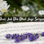 Kahin Door Jab Din Dhal Jaye Sargam Notes