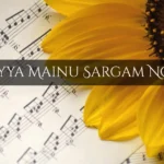 Maiyya Mainu Sargam Notes
