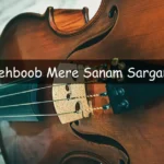 Mere Mehboob Mere Sanam Sargam Notes