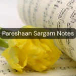 Pareshaan Sargam Notes