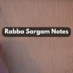 Rabba Sargam Notes