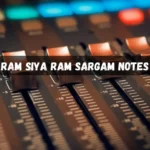 Ram Siya Ram Sargam Notes