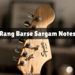 Rang Barse Sargam Notes