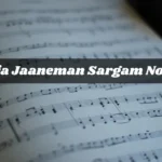 Roja Jaaneman Sargam Notes