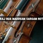 Suraj Hua Maddham Sargam Notes