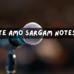 Te Amo Sargam Notes