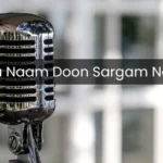 Tera Naam Doon Sargam Notes