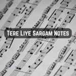 Tere Liye Sargam Notes