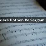 Tere Mere Hothon Pe Sargam Notes
