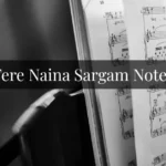 Tere Naina Sargam Notes