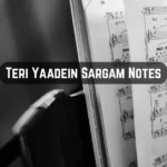 Teri Yaadein Sargam Notes