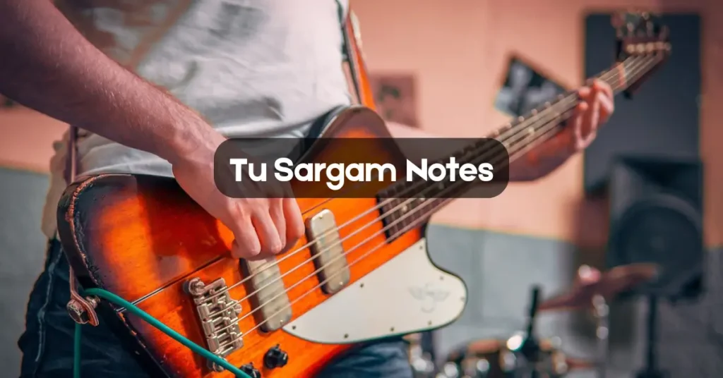 Tu Sargam Notes