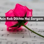 Tujh Mein Rab Dikhta Hai Sargam Notes
