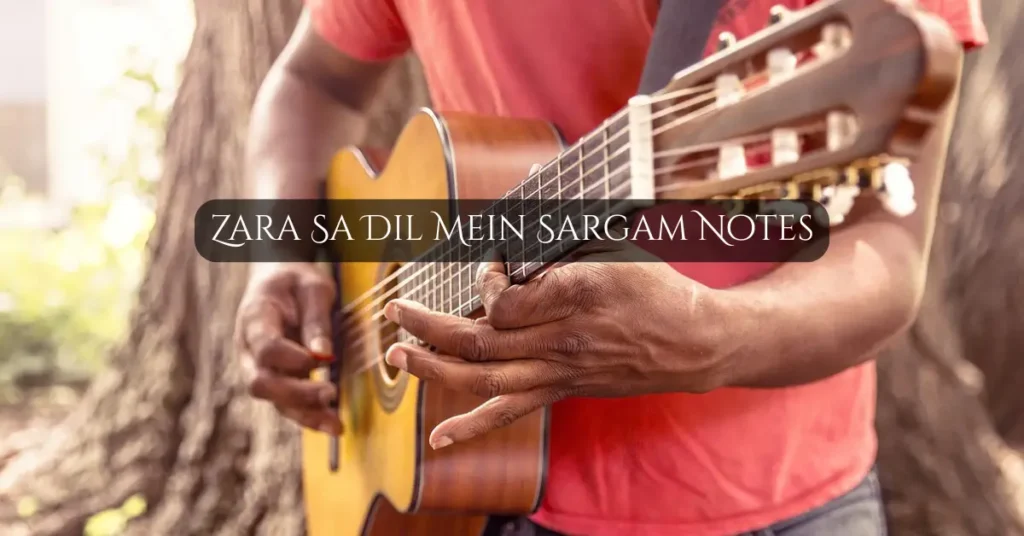 Zara Sa Dil Mein Sargam Notes